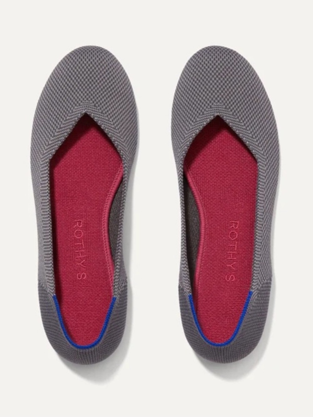 ROTHY'S The Flat Size 7.5 Slip On Knit Sustainable Shoes Sz 7.5